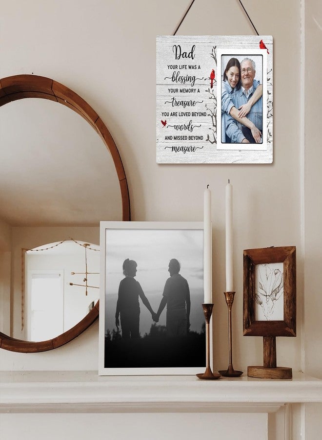 SteadStyle Memorial Gifts for Loss of Dad- Memorial Picture Frames - Sympathy Gifts for Loss of Father, Bereavement Gift Fits 4x6 In - Image 4